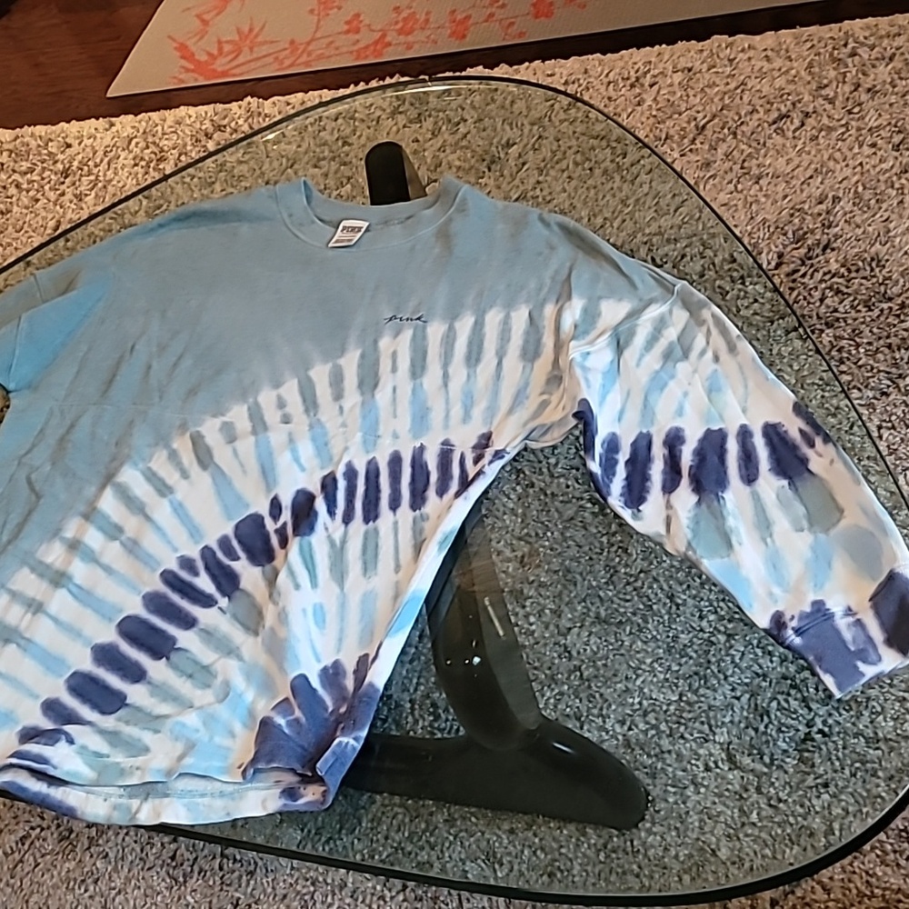 Victoria's Secret PINK tiedyed sweatshirt small - Picture 3 of 10